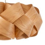 GLOBOSTAR® SARDIGNA 02218 Boho Κρεμαστό Φωτιστικό Οροφής με Ντουί 1 x E27 AC 220-240V IP20 - Καφέ - Μ60 x Π60 x Υ30cm - Image 8