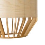 GLOBOSTAR® GALIA 02220 Boho Κρεμαστό Φωτιστικό Οροφής με Ντουί 1 x E27 AC 220-240V IP20 - Μπεζ & Καφέ - Μ30 x Π30 x Υ40cm - Image 8