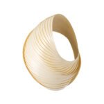 GLOBOSTAR® SALREL 02224 Boho Φωτιστικό Τοίχου - Απλίκα με Ντουί 1 x E27 AC 220-240V IP20 - Μπεζ - Μ30 x Π22 x Υ38cm - Image 2