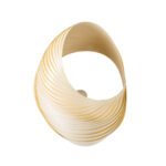 GLOBOSTAR® SALREL 02224 Boho Φωτιστικό Τοίχου - Απλίκα με Ντουί 1 x E27 AC 220-240V IP20 - Μπεζ - Μ30 x Π22 x Υ38cm - Image 4