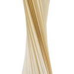 GLOBOSTAR® PRAIA 02225 Μοντέρνο Επιδαπέδιο Φωτιστικό με Ντουί 2 x E27 AC 220-240V IP20 - Μπεζ - Μ25 x Π25 x Υ145cm - Image 7