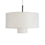 GLOBOSTAR® MARIGOLD 02226 Boho Κρεμαστό Φωτιστικό Οροφής με Ντουί 1 x E27 AC 220-240V IP20 - Λευκό - Μ48 x Π48 x Υ27cm - Image 5