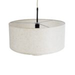 GLOBOSTAR® MARIGOLD 02226 Boho Κρεμαστό Φωτιστικό Οροφής με Ντουί 1 x E27 AC 220-240V IP20 - Λευκό - Μ48 x Π48 x Υ27cm - Image 7