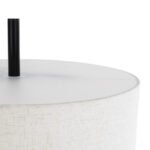 GLOBOSTAR® MARIGOLD 02228 Μοντέρνο Επιδαπέδιο Φωτιστικό με Ντουί 3 x E27 AC 220-240V IP20 - Μαύρο & Λευκό - Μ46 x Π46 x Υ160cm - Image 6