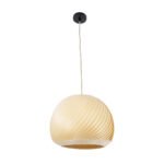 GLOBOSTAR® KAILANI 02242 Boho Κρεμαστό Φωτιστικό Οροφής με Ντουί 1 x E27 AC 220-240V IP20 - Μπεζ - Μ40 x Π40 x Υ30cm - Image 4