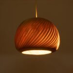 GLOBOSTAR® KAILANI 02243 Boho Κρεμαστό Φωτιστικό Οροφής με Ντουί 1 x E27 AC 220-240V IP20 - Καφέ - Μ40 x Π40 x Υ30cm - Image 3