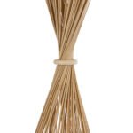 GLOBOSTAR® PORTONOVO S-02276 Boho Επιδαπέδιο Φωτιστικό με Ντουί 1 x E27 AC 220-240V IP20 - Μπεζ - Μ35 x Π35 x Υ165cm - Image 7