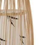 GLOBOSTAR® PORTONOVO S-02276 Boho Επιδαπέδιο Φωτιστικό με Ντουί 1 x E27 AC 220-240V IP20 - Μπεζ - Μ35 x Π35 x Υ165cm - Image 8