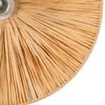 GLOBOSTAR® COLOMBO 02277 Boho Φωτιστικό Τοίχου - Απλίκα με Ντουί 1 x E27 AC 220-240V IP20 - Μπεζ - Μ40 x Π40 x Υ9cm - Image 6