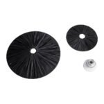 GLOBOSTAR® COLOMBO 02280 Boho Φωτιστικό Τοίχου - Απλίκα με Ντουί 1 x E27 AC 220-240V IP20 - Μαύρο - Μ40 x Π40 x Υ9cm - Image 7