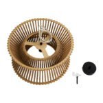 GLOBOSTAR® BIMINI 02287 Boho Κρεμαστό Φωτιστικό Οροφής με Ντουί 1 x E27 AC 220-240V IP20 - Καφέ - Μ45 x Π45 x Υ20cm - Image 10