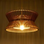 GLOBOSTAR® BIMINI 02287 Boho Κρεμαστό Φωτιστικό Οροφής με Ντουί 1 x E27 AC 220-240V IP20 - Καφέ - Μ45 x Π45 x Υ20cm - Image 3