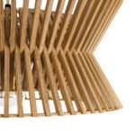 GLOBOSTAR® BIMINI 02287 Boho Κρεμαστό Φωτιστικό Οροφής με Ντουί 1 x E27 AC 220-240V IP20 - Καφέ - Μ45 x Π45 x Υ20cm - Image 8