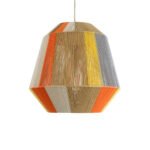 GLOBOSTAR® SALERNO 02289 Boho Κρεμαστό Φωτιστικό Οροφής με Ντουί 1 x E27 AC 220-240V IP20 - Πολύχρωμο - Μ50 x Π50 x Υ50cm - Image 5