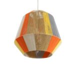 GLOBOSTAR® SALERNO 02289 Boho Κρεμαστό Φωτιστικό Οροφής με Ντουί 1 x E27 AC 220-240V IP20 - Πολύχρωμο - Μ50 x Π50 x Υ50cm - Image 6