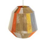 GLOBOSTAR® SALERNO 02289 Boho Κρεμαστό Φωτιστικό Οροφής με Ντουί 1 x E27 AC 220-240V IP20 - Πολύχρωμο - Μ50 x Π50 x Υ50cm - Image 7