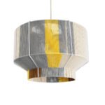 GLOBOSTAR® SALERNO 02290 Boho Κρεμαστό Φωτιστικό Οροφής με Ντουί 1 x E27 AC 220-240V IP20 - Πολύχρωμο - Μ50 x Π50 x Υ35cm - Image 2