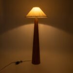 GLOBOSTAR® MASPALOMAS 02292 Boho Επιδαπέδιο Φωτιστικό με Ντουί 1 x E27 AC 220-240V IP20 - Καφέ & Μπεζ - Μ55 x Π55 x Υ145cm - Image 3