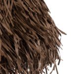 GLOBOSTAR® GUADELOUPE 02293 Boho Κρεμαστό Φωτιστικό Οροφής με Ντουί 1 x E27 AC 220-240V IP20 - Καφέ - Μ50 x Π50 x Υ40cm - Image 8