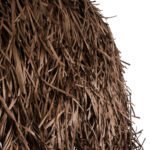 GLOBOSTAR® GUADELOUPE 02295 Boho Κρεμαστό Φωτιστικό Οροφής με Ντουί 1 x E27 AC 220-240V IP20 - Καφέ - Μ120 x Π120 x Υ100cm - Image 8