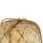 GLOBOSTAR® MEILANI 02301 Boho Επιδαπέδιο Φωτιστικό με Ντουί 1 x E27 AC 220-240V IP20 - Χρυσό & Μπεζ - Μ40 x Π40 x Υ150cm - Image 8