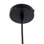 GLOBOSTAR® PALERMO 02310 Boho Κρεμαστό Φωτιστικό Οροφής με Ντουί 1 x E27 AC 220-240V IP20 - Καφέ - Μ60 x Π60 x Υ18cm - Image 9