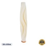 GLOBOSTAR® CERULEAN 02312 Μοντέρνο Επιδαπέδιο Φωτιστικό με Ντουί 1 x E27 AC 220-240V IP20 - Μπεζ & Λευκό - Μ30 x Π30 x Υ155cm