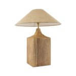 GLOBOSTAR® LAFRONTERA 02313 Boho Επιτραπέζιο Φωτιστικό Πορτατίφ με Ντουί 1 x E27 AC 220-240V IP20 - Μπεζ - Μ50 x Μ50 x Υ60cm - Image 4