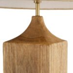 GLOBOSTAR® LAFRONTERA 02314 Boho Επιδαπέδιο Φωτιστικό με Ντουί 1 x E27 AC 220-240V IP20 - Καφέ & Μπεζ - Μ55 x Π55 x Υ140cm - Image 7