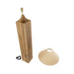 GLOBOSTAR® LAFRONTERA 02314 Boho Επιδαπέδιο Φωτιστικό με Ντουί 1 x E27 AC 220-240V IP20 - Καφέ & Μπεζ - Μ55 x Π55 x Υ140cm - Image 9