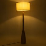 GLOBOSTAR® BERKBAY 02318 Boho Επιδαπέδιο Φωτιστικό με Ντουί 1 x E27 AC 220-240V IP20 - Μπεζ - Μ50 x Π50 x Υ150cm - Image 2