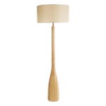 GLOBOSTAR® BERKBAY 02318 Boho Επιδαπέδιο Φωτιστικό με Ντουί 1 x E27 AC 220-240V IP20 - Μπεζ - Μ50 x Π50 x Υ150cm - Image 3