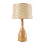 GLOBOSTAR® BERKBAY 02319 Boho Επιτραπέζιο Φωτιστικό Πορτατίφ με Ντουί 1 x E27 AC 220-240V IP20 - Μπεζ - Μ32 x Π32 x Υ55cm - Image 4