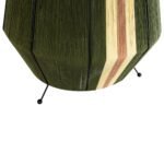 GLOBOSTAR® SALERNO 02332 Boho Επιδαπέδιο Φωτιστικό με Ντουί 1 x E27 AC 220-240V IP20 - Πράσινο & Μπεζ - Μ50 x Π50 x Υ70cm - Image 6