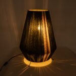 GLOBOSTAR® SALERNO 02332 Boho Επιδαπέδιο Φωτιστικό με Ντουί 1 x E27 AC 220-240V IP20 - Πράσινο & Μπεζ - Μ50 x Π50 x Υ70cm - Image 8