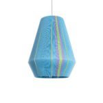 GLOBOSTAR® SALERNO 02336 Boho Κρεμαστό Φωτιστικό Οροφής με Ντουί 1 x E27 AC 220-240V IP20 - Πολύχρωμο - Μ50 x Π50 x Υ60cm - Image 2