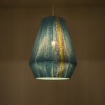 GLOBOSTAR® SALERNO 02336 Boho Κρεμαστό Φωτιστικό Οροφής με Ντουί 1 x E27 AC 220-240V IP20 - Πολύχρωμο - Μ50 x Π50 x Υ60cm - Image 3