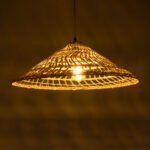 GLOBOSTAR® KAIA 02346 Boho Κρεμαστό Φωτιστικό Οροφής με Ντουί 1 x E27 AC 220-240V IP20 - Μπεζ - Μ60 x Π60 x Υ20cm - Image 3