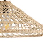 GLOBOSTAR® KAIA 02346 Boho Κρεμαστό Φωτιστικό Οροφής με Ντουί 1 x E27 AC 220-240V IP20 - Μπεζ - Μ60 x Π60 x Υ20cm - Image 9