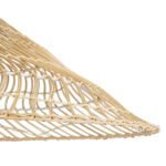 GLOBOSTAR® KAIA 02347 Boho Κρεμαστό Φωτιστικό Οροφής με Ντουί 1 x E27 AC 220-240V IP20 - Μπεζ - Μ80 x Π80 x Υ26cm - Image 8