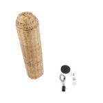 GLOBOSTAR® WAIKIKI 02349 Boho Κρεμαστό Φωτιστικό Οροφής με Ντουί 1 x E27 AC 220-240V IP20 - Μπεζ - Μ20 x Π20 x Υ80cm - Image 11