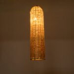 GLOBOSTAR® WAIKIKI 02349 Boho Κρεμαστό Φωτιστικό Οροφής με Ντουί 1 x E27 AC 220-240V IP20 - Μπεζ - Μ20 x Π20 x Υ80cm - Image 3