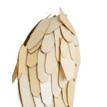 GLOBOSTAR® GOURAMI 02358 Boho Φωτιστικό Τοίχου - Απλίκα με Ντουί 1 x E27 AC 220-240V IP20 - Μπεζ - Μ64 x Π21 x Υ16cm - Image 6