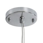 GLOBOSTAR® GOURAMI 02360 Μοντέρνο Κρεμαστό Φωτιστικό Οροφής με Ντουί 1 x E27 AC 220-240V IP20 - Κόκκινο - Μ70 x Π40 x Υ27cm - Image 11