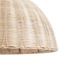 GLOBOSTAR® MONTANA 02378 Boho Κρεμαστό Φωτιστικό Οροφής με Ντουί 1 x E27 AC 220-240V IP20 - Μπεζ - Μ50 x Π50 x Υ25cm - Image 8