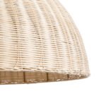 GLOBOSTAR® MONTANA 02379 Boho Κρεμαστό Φωτιστικό Οροφής με Ντουί 1 x E27 AC 220-240V IP20 - Μπεζ - Μ80 x Π80 x Υ40cm - Image 8