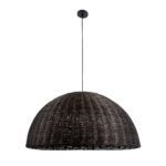 GLOBOSTAR® MONTANA 02382 Boho Κρεμαστό Φωτιστικό Οροφής με Ντουί 1 x E27 AC 220-240V IP20 - Καφέ - Μ80 x Π80 x Υ40cm - Image 4