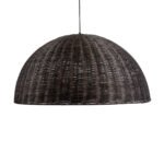 GLOBOSTAR® MONTANA 02382 Boho Κρεμαστό Φωτιστικό Οροφής με Ντουί 1 x E27 AC 220-240V IP20 - Καφέ - Μ80 x Π80 x Υ40cm - Image 5