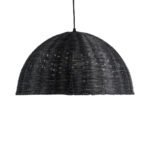 GLOBOSTAR® MONTANA 02383 Boho Κρεμαστό Φωτιστικό Οροφής με Ντουί 1 x E27 AC 220-240V IP20 - Μαύρο - Μ50 x Π50 x Υ25cm - Image 5