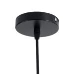 GLOBOSTAR® MONTANA 02384 Boho Κρεμαστό Φωτιστικό Οροφής με Ντουί 1 x E27 AC 220-240V IP20 - Μαύρο - Μ80 x Π80 x Υ40cm - Image 9